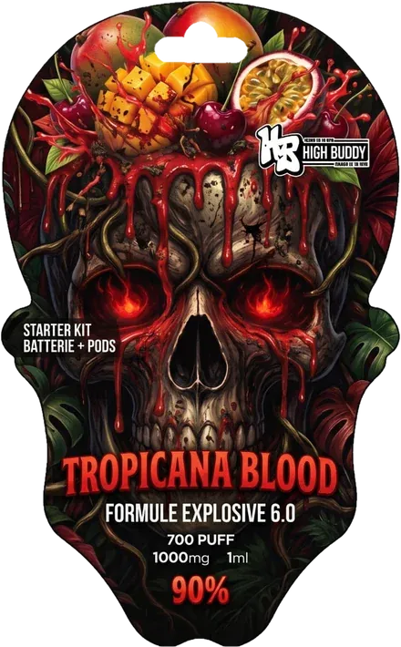 Sachet starter kit Skull Vape Tropicana Blood