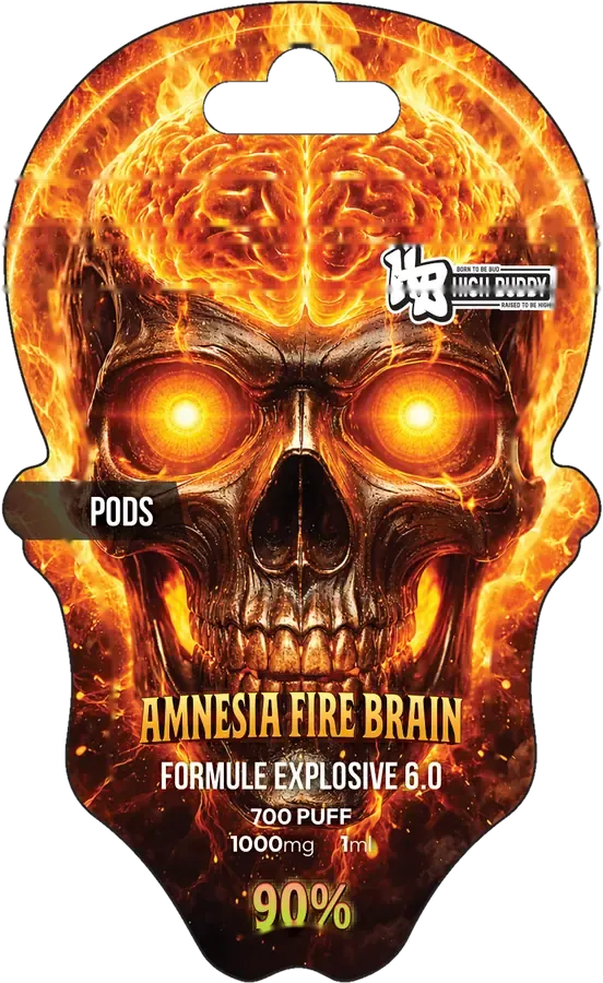 Skull Vape Amnesia Fire Brain, recharge pod 1 ml
