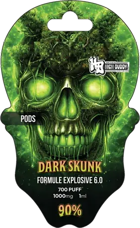 Recharge pod Skull Vape Dark Skunk