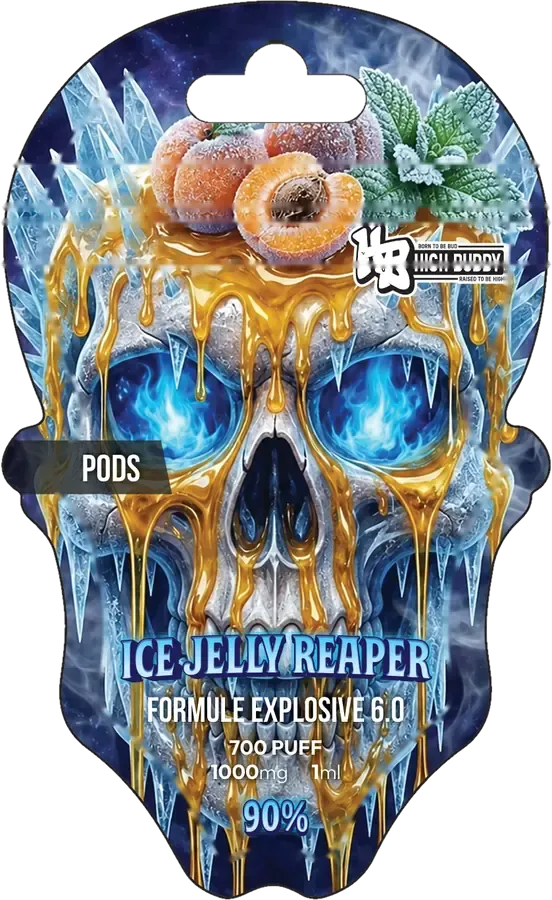Skull Vape Ice Jelly Reaper, recharge pod 1 ml